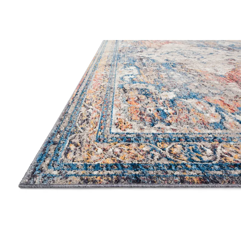 Dante Multi / Stone Rug (5' 3" X 7' 2")
