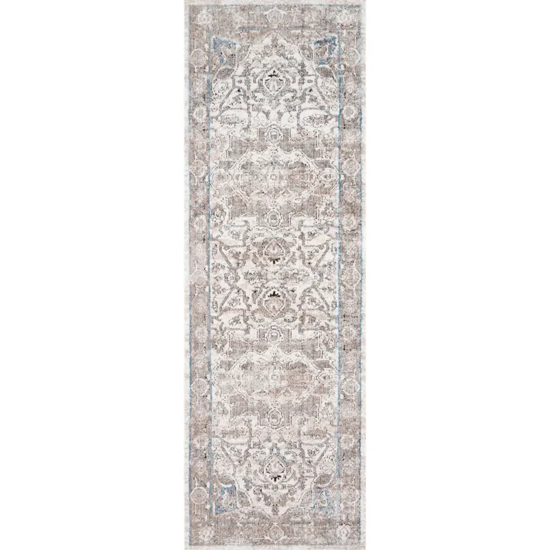 Dante Ivory / Stone Rug (9' 6" X 13' 3")