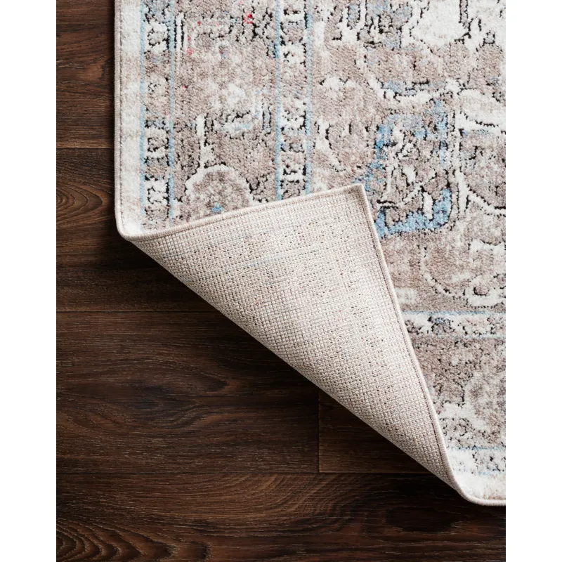 Dante Ivory / Stone Rug (9' 6" X 13' 3")