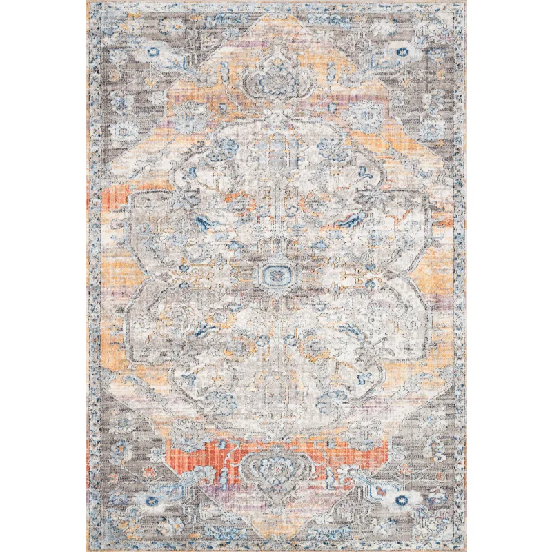 Dante Natural / Sunrise Rug (5' 3" X 7' 2")