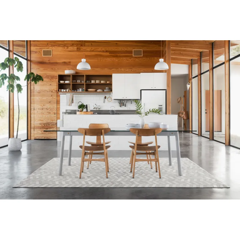 Dorado Grey / Ivory Rug (7' 9" X 9' 9")