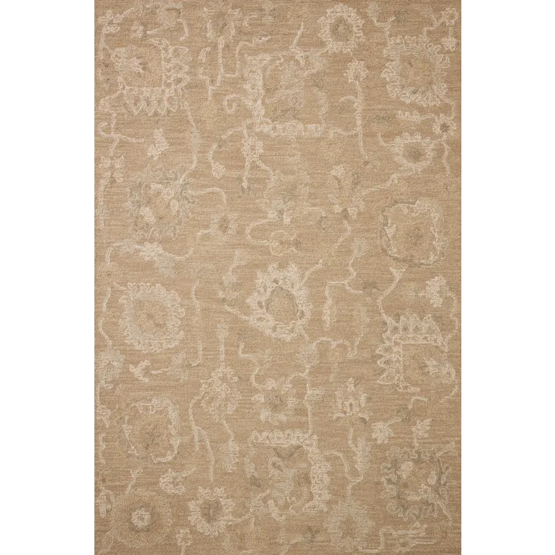 Chris Loves Julia x Loloi Dorothea Sand / Pebble 9\'-3\" x 13\' Rug