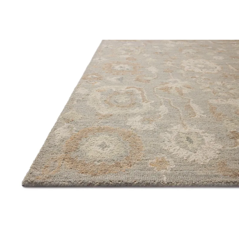 Chris Loves Julia x Loloi Dorothea Stone / Multi 8\'-6\" x 11\'-6\" Rug