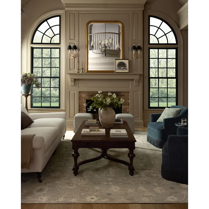 Chris Loves Julia x Loloi Dorothea Stone / Multi 8\'-6\" x 11\'-6\" Rug