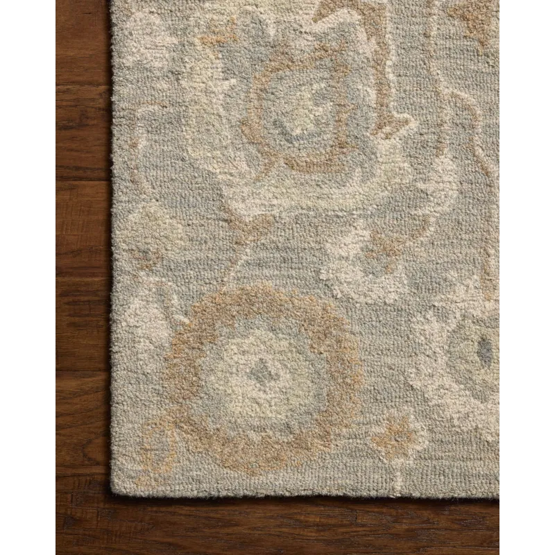 Chris Loves Julia x Loloi Dorothea Stone / Multi 8\'-6\" x 11\'-6\" Rug
