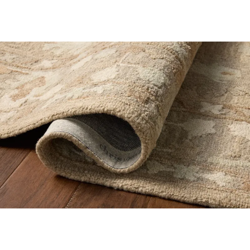 Chris Loves Julia x Loloi Dorothea Khaki / Dove 3\'-6\" x 5\'-6\" Rug