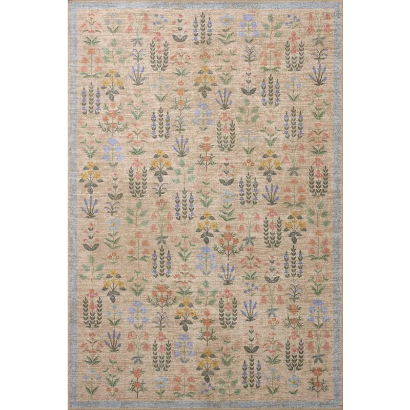 Rifle Paper Co. x Loloi Edinburgh Cream / Multi Rug