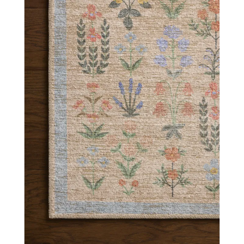 Rifle Paper Co. x Loloi Edinburgh Cream / Multi Rug