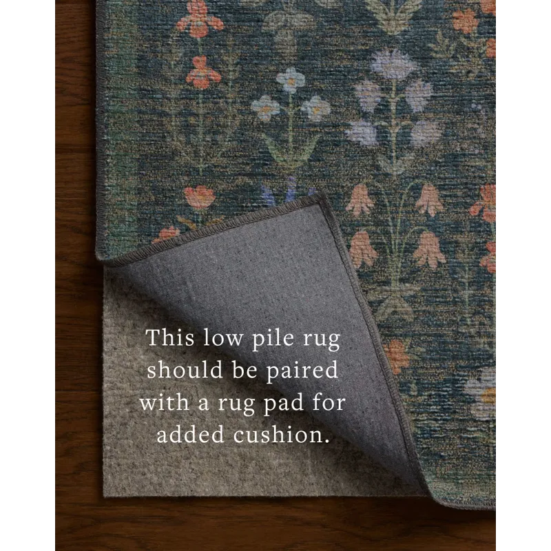 Rifle Paper Co. x Loloi Edinburgh Navy / Multi Rug
