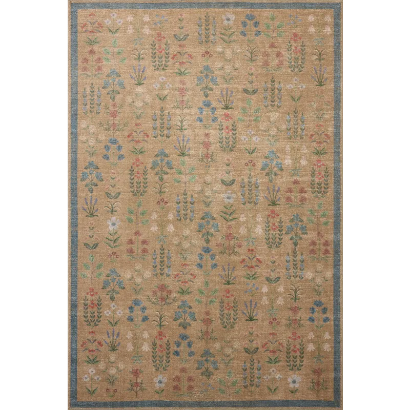 Rifle Paper Co. x Loloi Edinburgh Wheat / Multi Rug