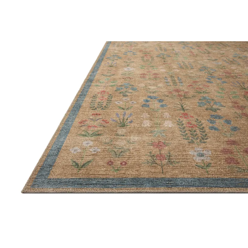 Rifle Paper Co. x Loloi Edinburgh Wheat / Multi Rug