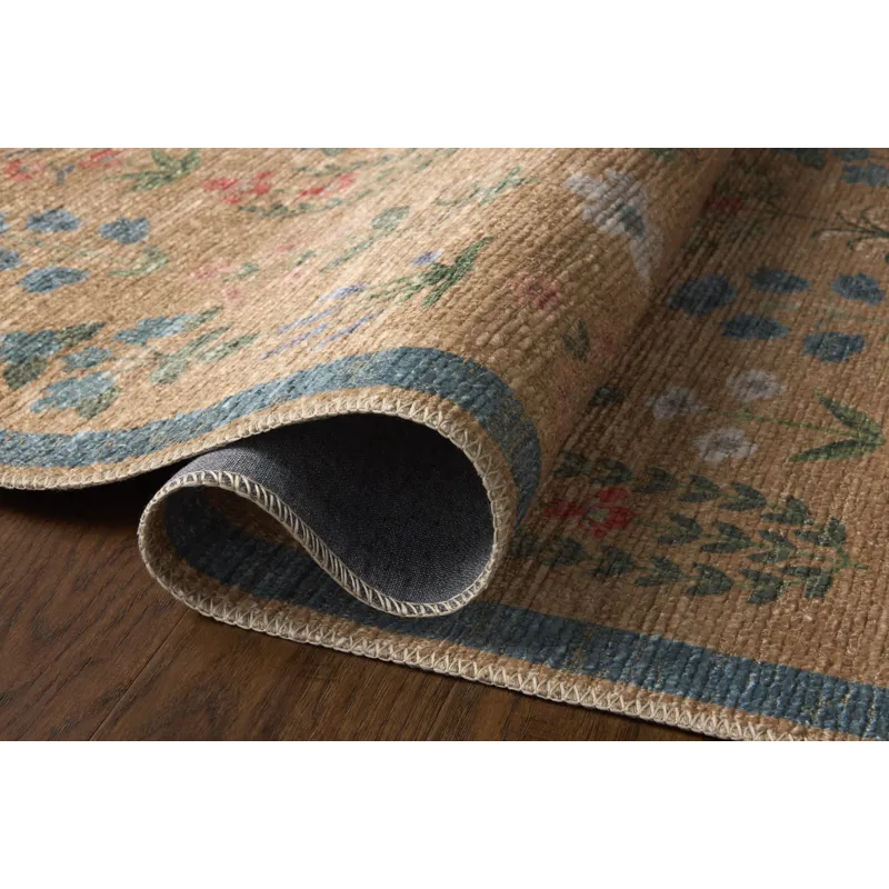 Rifle Paper Co. x Loloi Edinburgh Wheat / Multi Rug
