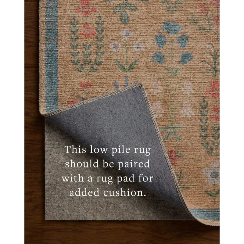 Rifle Paper Co. x Loloi Edinburgh Wheat / Multi Rug