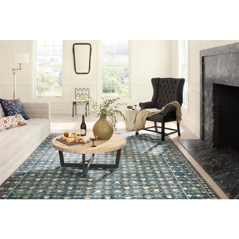 Loloi X Rifle Paper Co. Eden 2\'-0\" X 5\'-0\" Rug