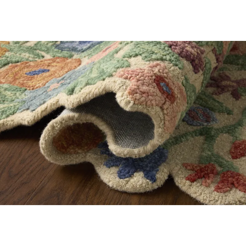 Rifle Paper Co. x Loloi Edith Ivory / Multi Rug