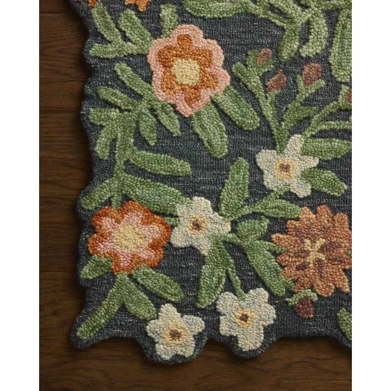 Rifle Paper Co. x Loloi Edith Navy / Multi Rug
