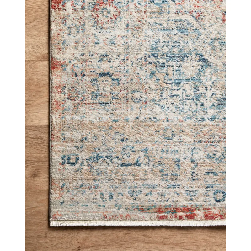 Elise Neutral / Multi Rug (6' 7" X 9' 9")