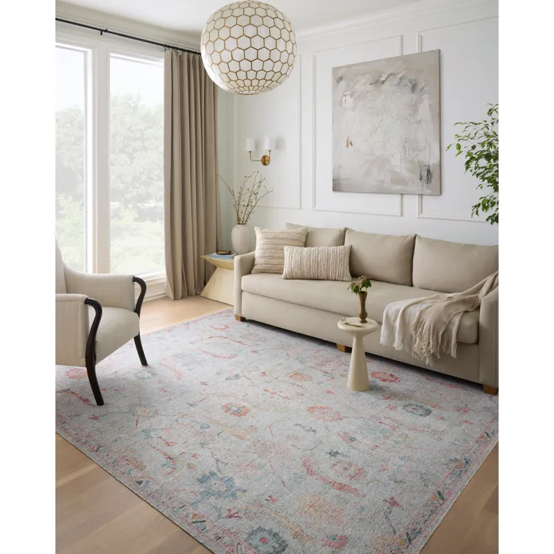 Elysium Pebble / Multi Rug (2' 3" X 3' 9")