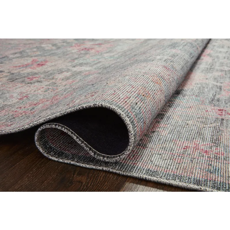 Elysium Graphite / Multi Rug (2' 3" X 3' 9")