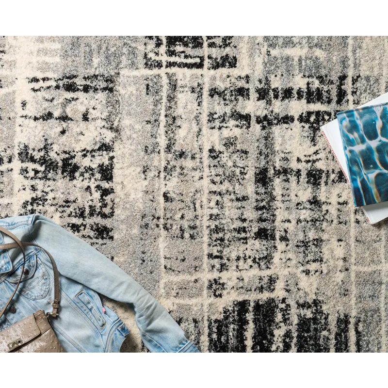 Emory Grey / Multi Rug (5' 3" X 7' 7")