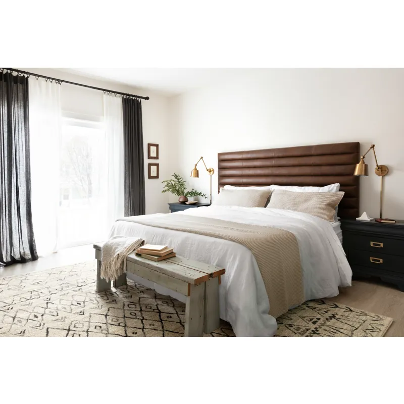 Emory Heather Gray / Black Rug (7' 7" X 10' 6")