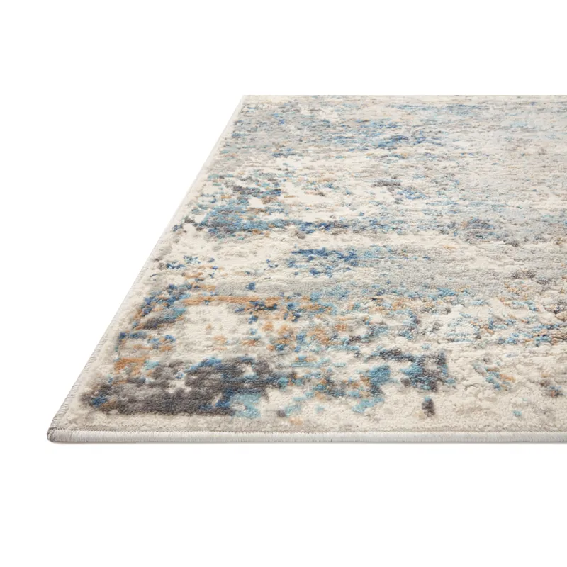 Estelle Ivory / Ocean Rug (9' 3" X 12' 10")