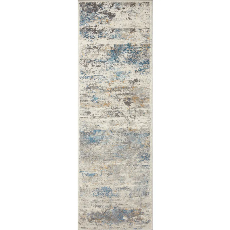 Estelle Ivory / Ocean Rug (9' 3" X 12' 10")
