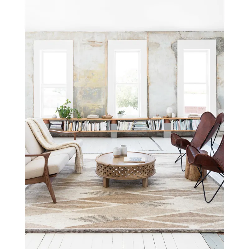 Evelina Taupe / Bark Rug (9' 3" X 13')