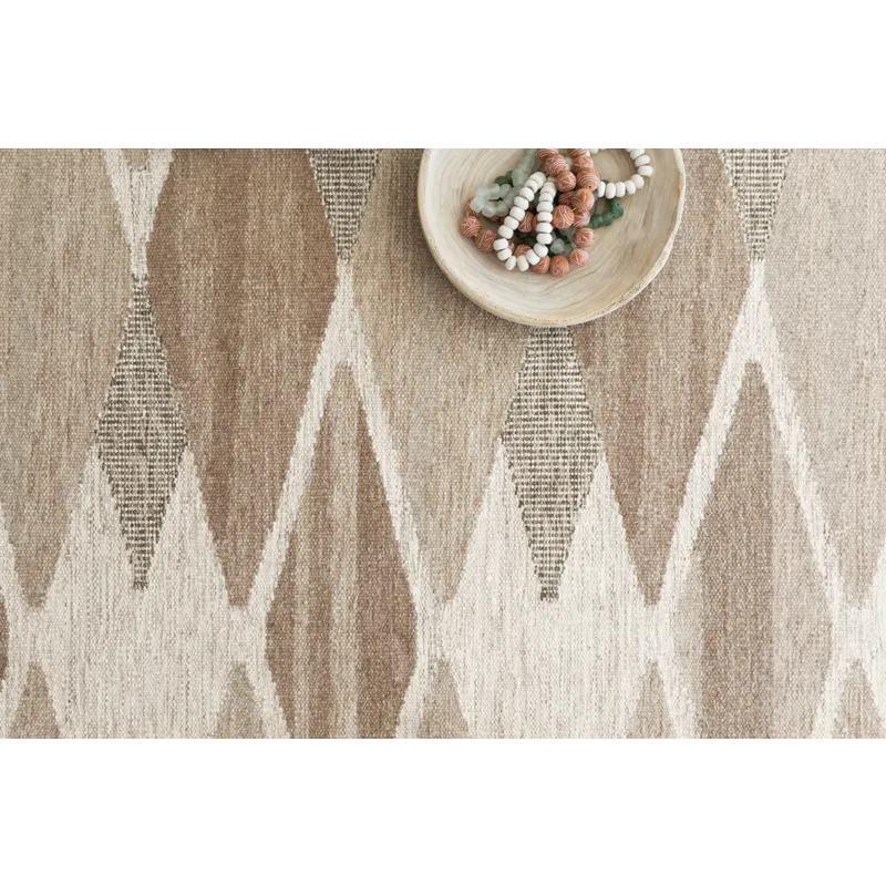 Evelina Taupe / Bark Rug (9' 3" X 13')