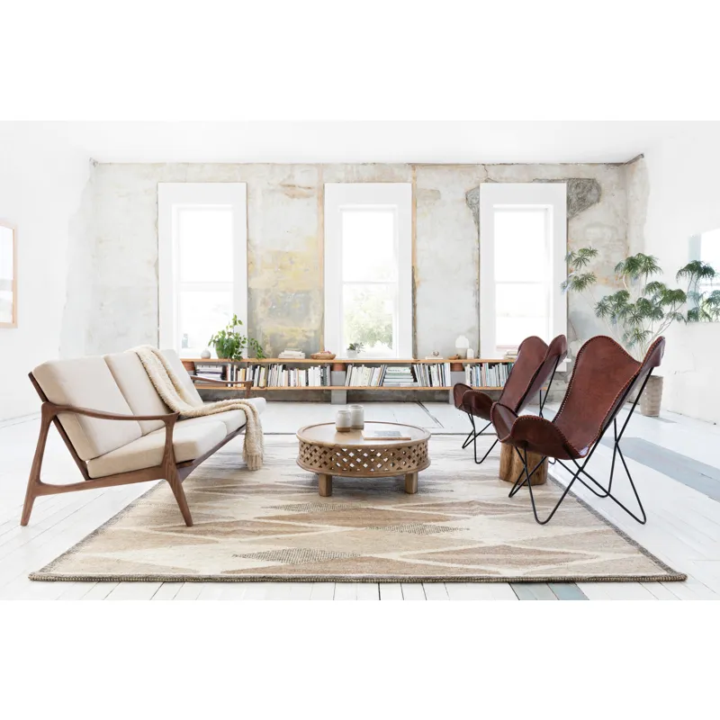 Evelina Taupe / Bark Rug (9' 3" X 13')