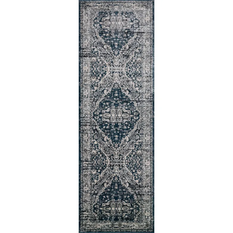 Everly Grey / Midnight Rug (2' 7" X 12' 0")