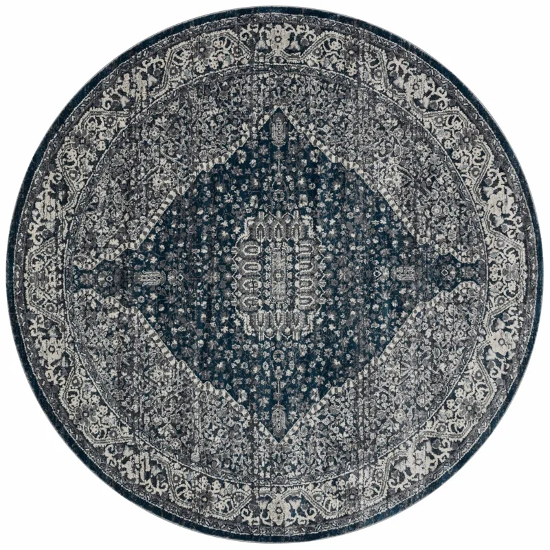 Everly Grey / Midnight Rug (2' 7" X 12' 0")