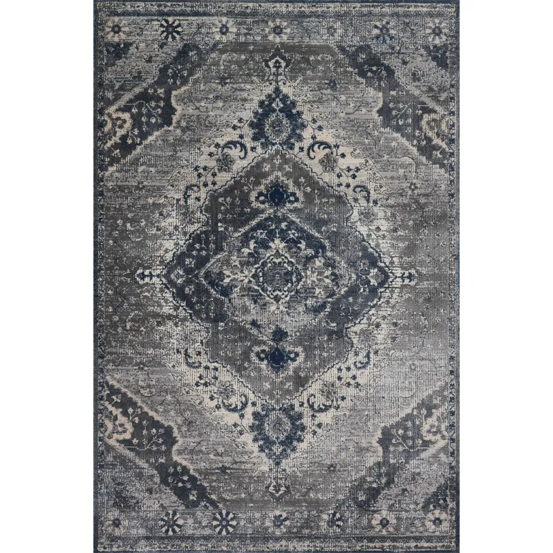 Everly Silver / Grey Rug (12' 0" X 15' 0")
