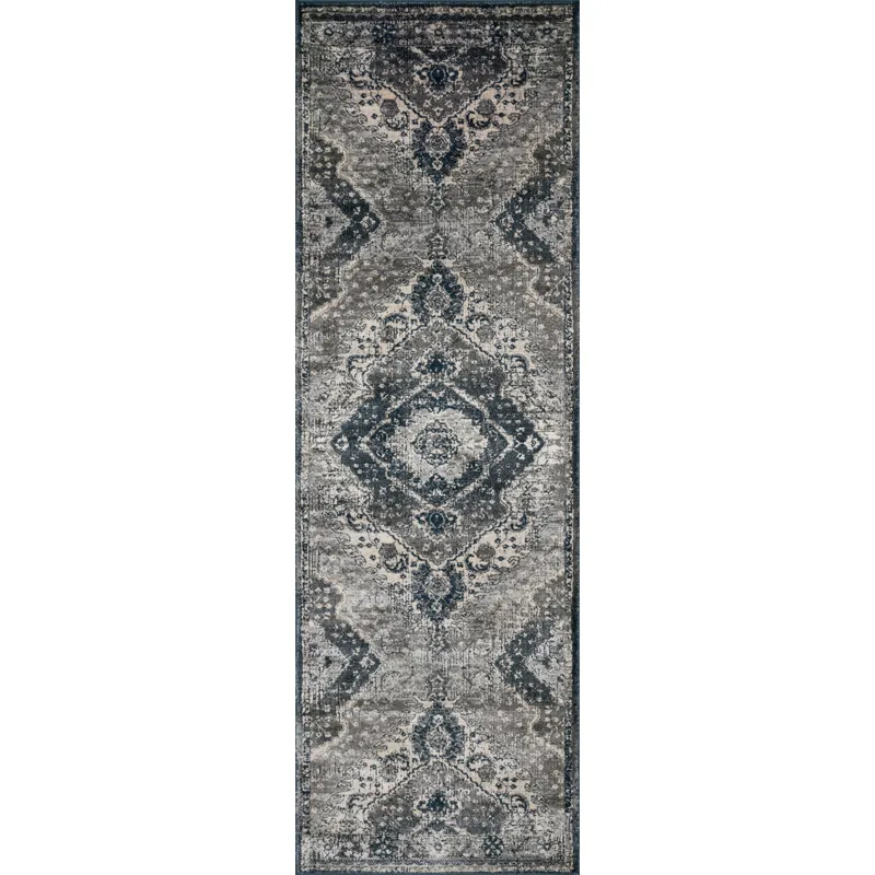 Everly Silver / Grey Rug (12' 0" X 15' 0")