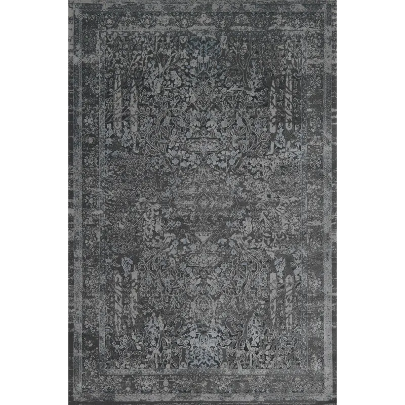 Everly Grey / Grey Rug (5' 3" X 5' 3" Round)
