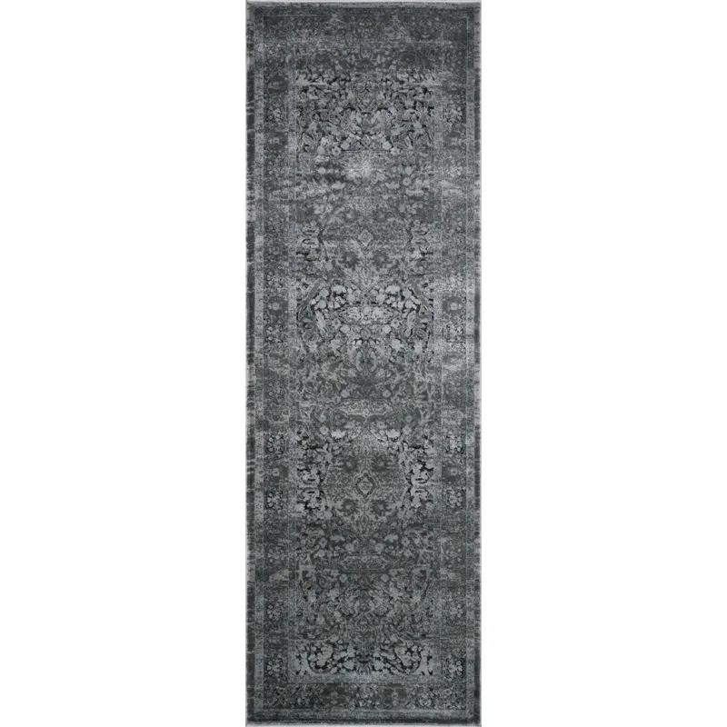 Everly Grey / Grey Rug (5' 3" X 5' 3" Round)