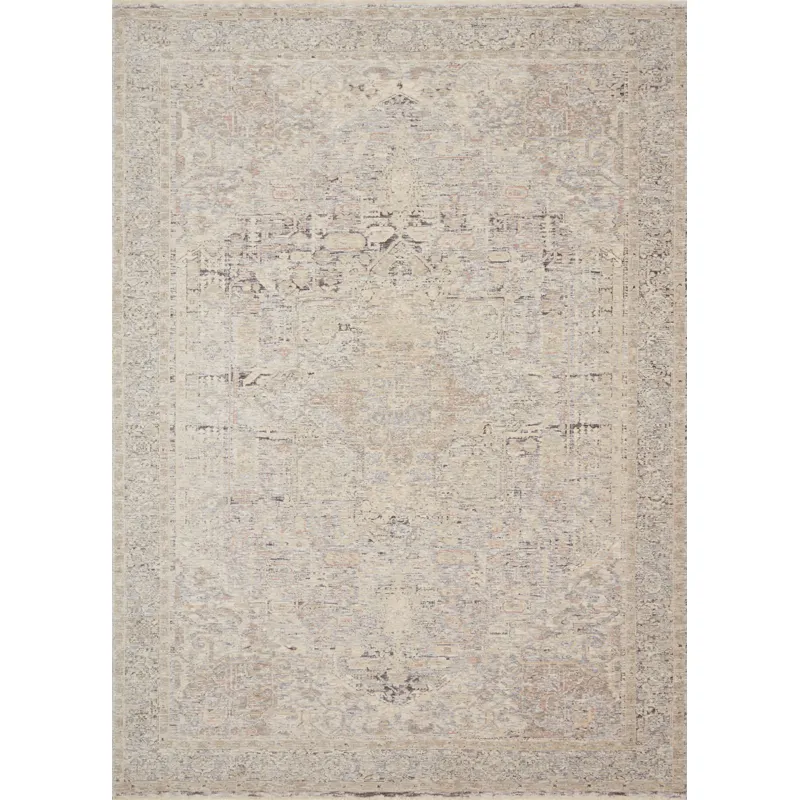 Faye Ivory / Multi Rug (2' 3" X 3' 10")