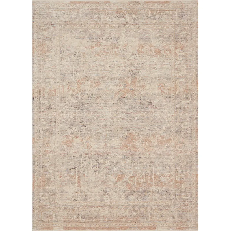 Faye Beige / Blue Rug (2' 3" X 3' 10")