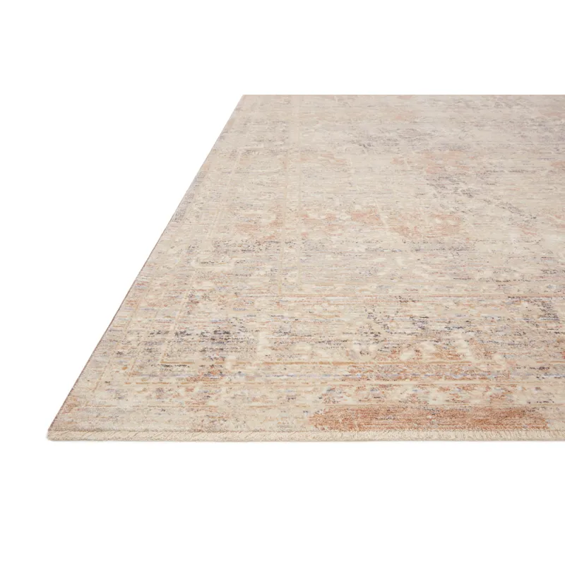 Faye Beige / Blue Rug (2' 3" X 3' 10")