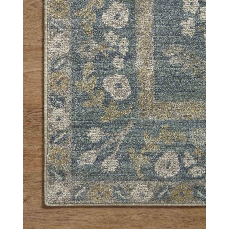 Loloi X Rifle Paper Co. Fiore 7\'-9\" X 7\'-9\" Round Rug