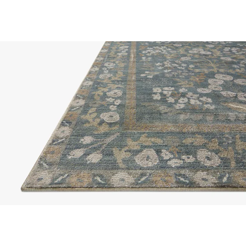 Loloi X Rifle Paper Co. Fiore 7\'-9\" X 7\'-9\" Round Rug
