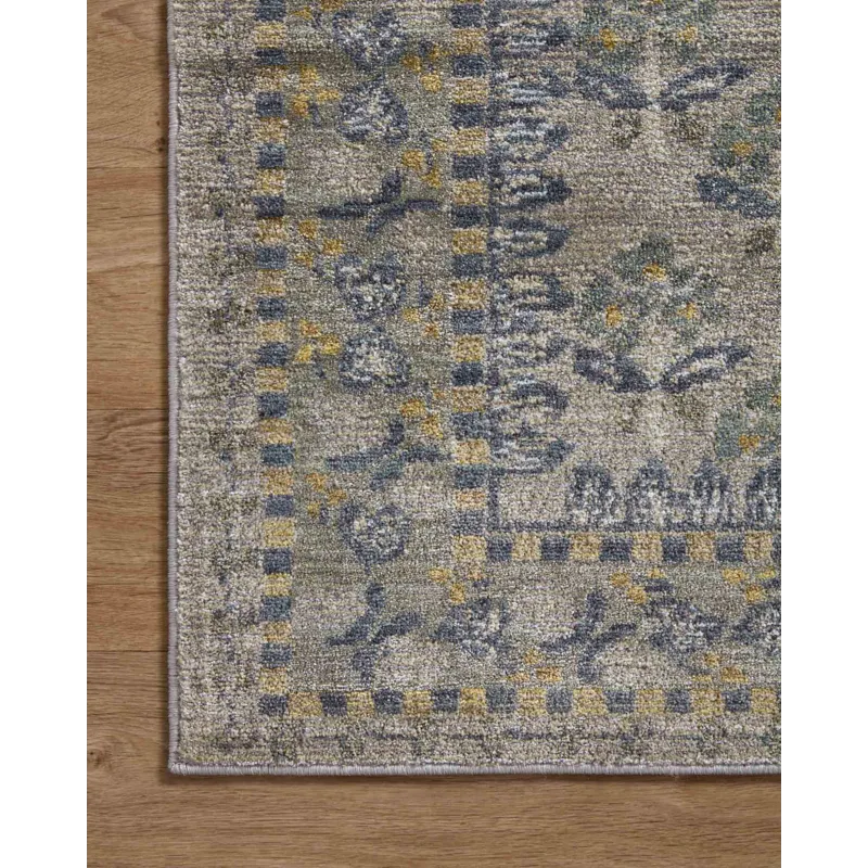 Loloi X Rifle Paper Co. Fiore 7\'-9\" X 7\'-9\" Round Rug
