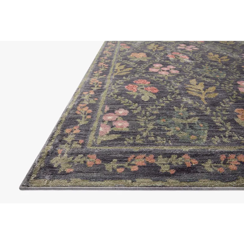 Loloi X Rifle Paper Co. Fiore 7\'-9\" X 7\'-9\" Round Rug