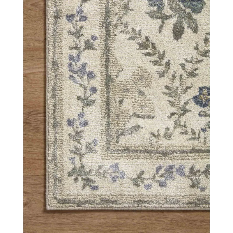 Loloi X Rifle Paper Co. Fiore 6\'-3\" X 9\' Rug