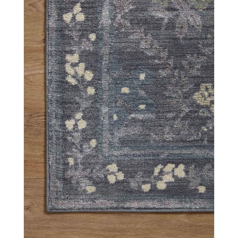 Loloi X Rifle Paper Co. Fiore 7\'-9\" X 7\'-9\" Round Rug