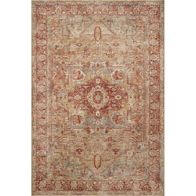 Gaia Gold / Brick Rug (11' 6" X 15' 5")