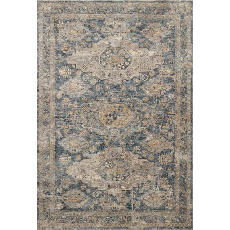 Gaia Denim / Taupe Rug (9' 3" X 12' 10")