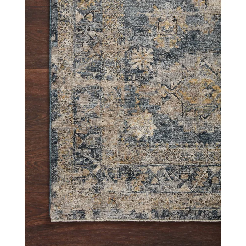 Gaia Denim / Taupe Rug (9' 3" X 12' 10")