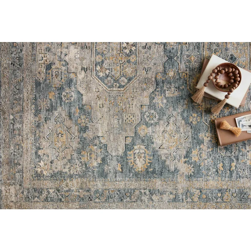 Gaia Denim / Taupe Rug (9' 3" X 12' 10")