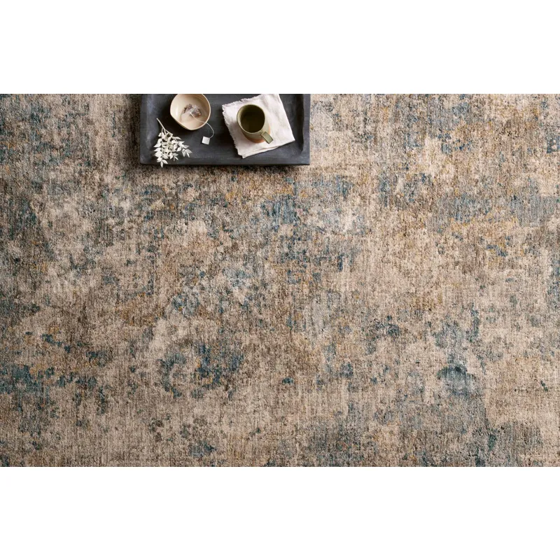 Gaia Taupe / Denim Rug (7' 10" X 10' 2")